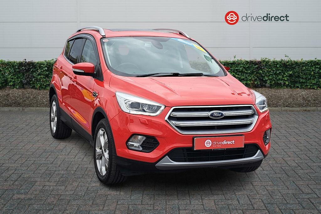 Compare Ford Kuga St-line X MF18HVZ Red