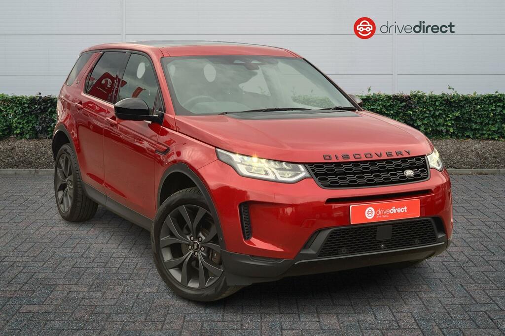 Compare Land Rover Discovery 2.0 P200 R-dynamic S Plus 5 Seat Statio NU70YOO Red