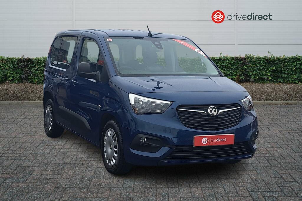 Compare Vauxhall Combo 1.2 Turbo Edition Estate EF70AOY Blue