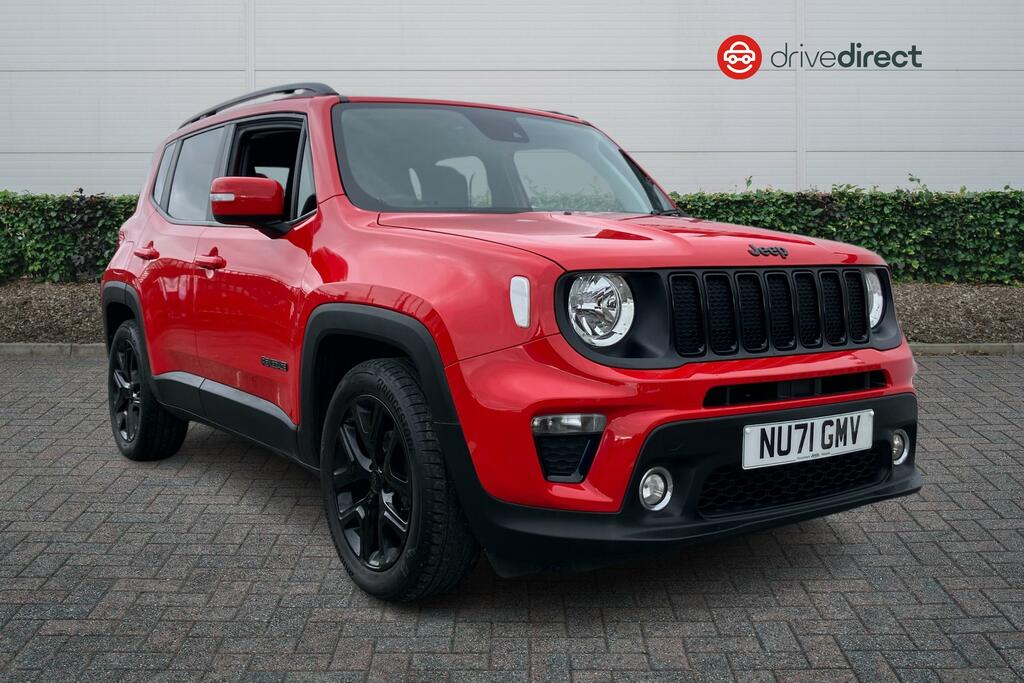 Compare Jeep Renegade 1.0 T3 Gse Night Eagle II Hatchback NU71GMV Red