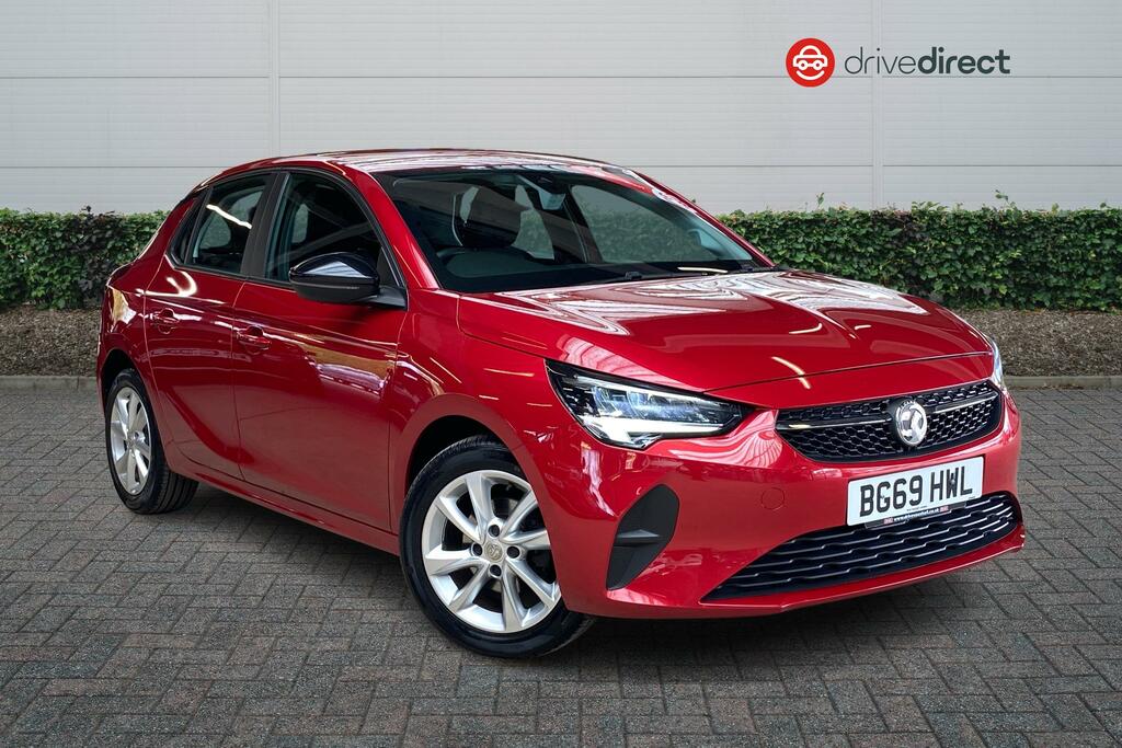Compare Vauxhall Corsa 1.2 Se Premium Hatchback BG69HWL Red