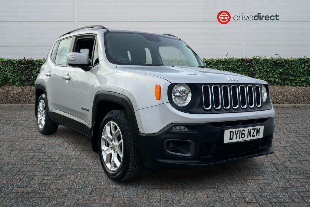 Compare Jeep Renegade 1.6 E-torq Longitude Hatchback DY16NZM Silver