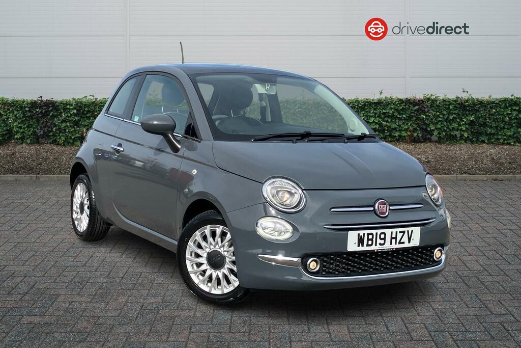 Compare Fiat 500 0.9 Twinair Lounge Hatchback WB19HZV Grey