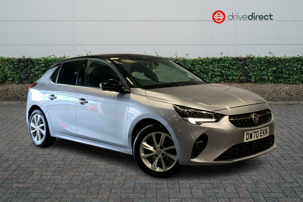 Compare Vauxhall Corsa 1.2 Elite Nav Hatchback DW70EKN Grey