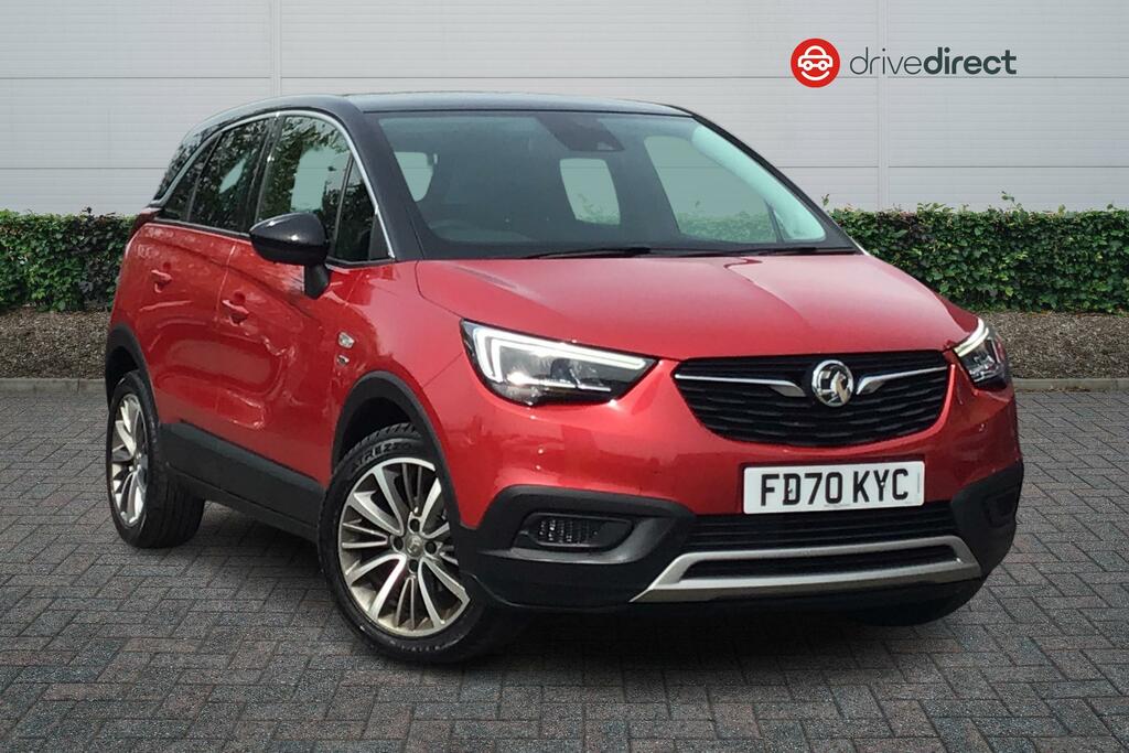 Compare Vauxhall Crossland X 1.2 83 Griffin Start Stop Hatchback FD70KYC Red