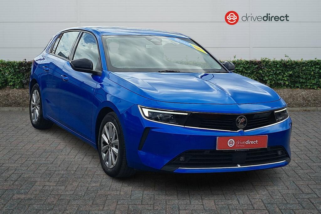 Compare Vauxhall Astra 1.2 Turbo 130 Design Hatchback BD23ZZM Blue