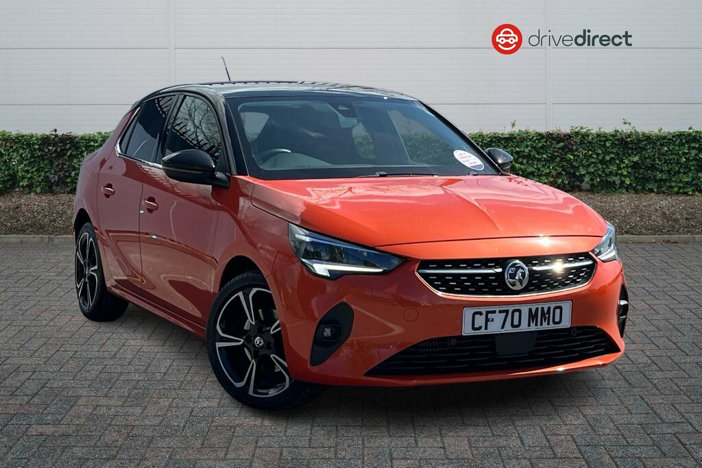 Compare Vauxhall Corsa 1.2 Turbo Elite Nav Premium Hatchback CF70MMO Orange
