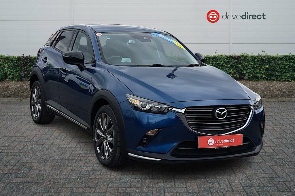 Compare Mazda CX-3 2.0 Sport Black Hatchback EU68KUV Blue