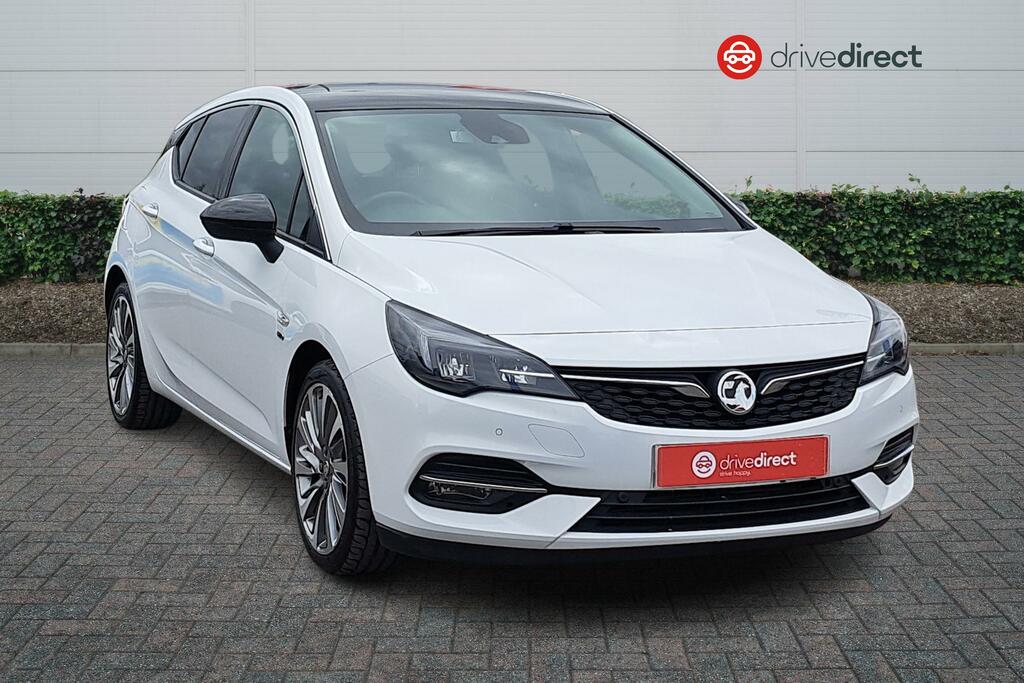 Compare Vauxhall Astra 1.2 Turbo 145 Griffin Edition Hatchback HT71DHV White