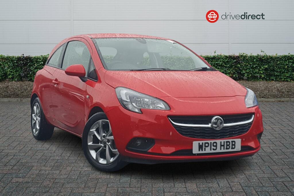 Compare Vauxhall Corsa Energy WP19HBB Red