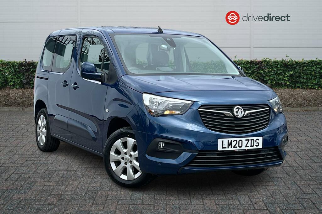 Compare Vauxhall Combo 1.2 Turbo Energy Estate LM20ZDS Blue