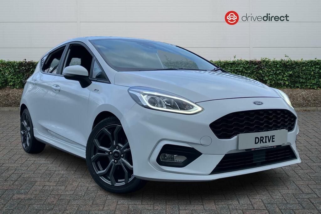 Compare Ford Fiesta 1.0 Ecoboost 95 St-line Edition Hatchback WR21SNJ White