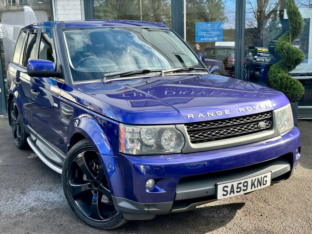 Compare Land Rover Range Rover Sport 3.0 Tdv6 Hse Commandshift SA59KNG Blue