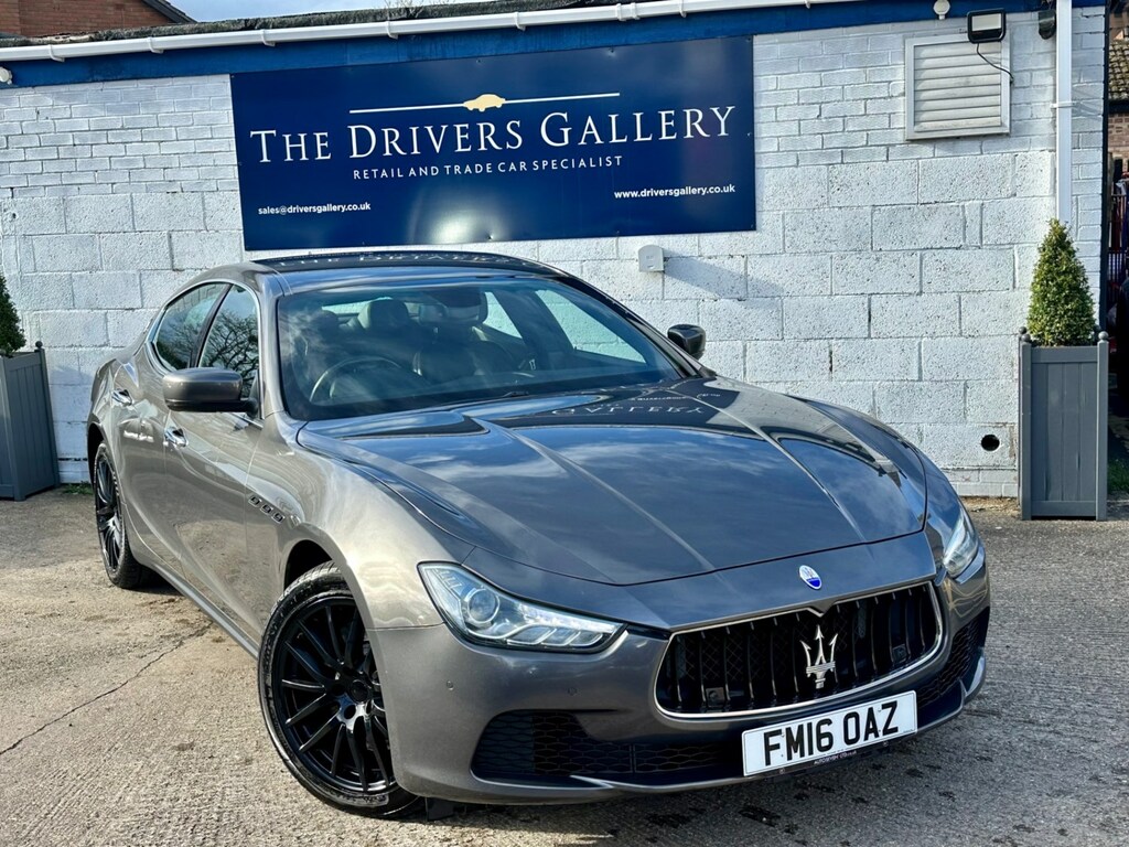 Compare Maserati Ghibli V6d Luxury Pack FM16OAZ Grey