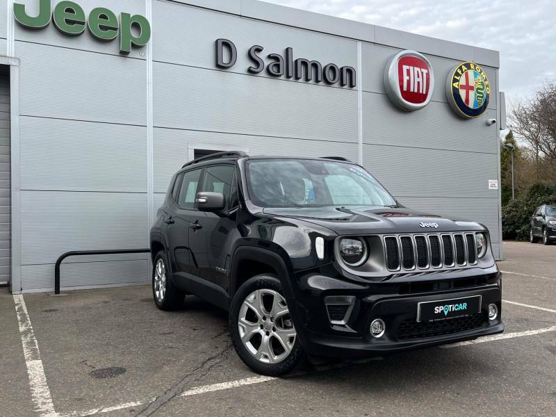 Compare Jeep Renegade 1.3 Gse T4 11.4Kwh Limited 4Xe Euro 6 Ss 5 EK71SVP Black