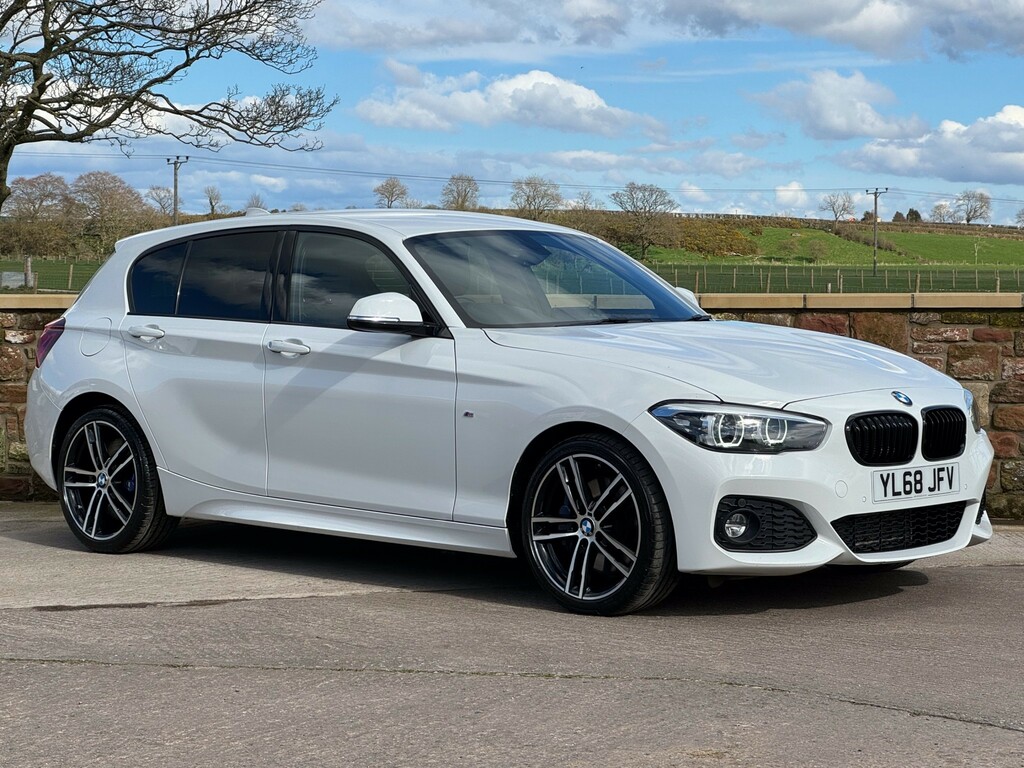 Compare BMW 1 Series 120D M Sport Shadow Edition YL68JFV White