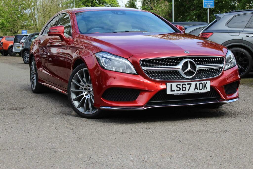 Mercedes-Benz CLS 3.0 Cls350d V6 Amg Line Premium Coupe G-tronic Red #1