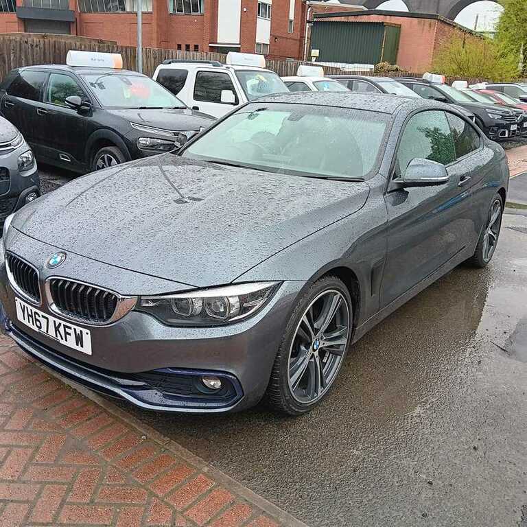 Compare BMW 4 Series 420D Sport YH67KFW Grey