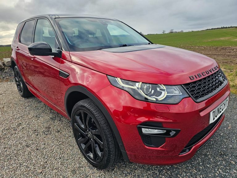 Compare Land Rover Discovery Sport 2.0 Sd4 Hse Dynamic Lux 240 SM68OAX Red
