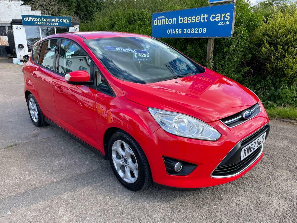 Compare Ford C-Max 1.6 Tdci Zetec Euro 5 KN62OLG Red
