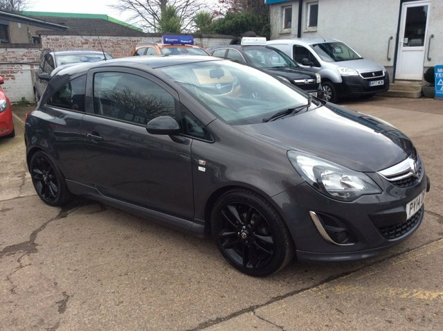 Compare Vauxhall Corsa 1.2 Limited Edition 83 Bhp PY14OWF Grey