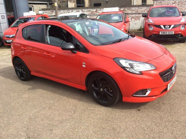 Compare Vauxhall Corsa 1.4 Limited Edition 89 Bhp SD65UJS Red