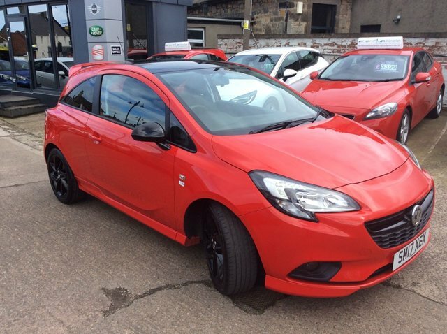Compare Vauxhall Corsa 1.4 Limited Edition Ecoflex 74 Bhp SM17XEX Red