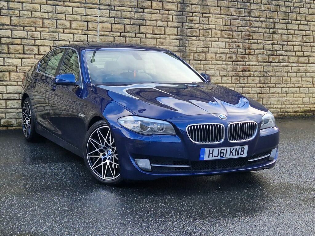 BMW 5 Series 2.0 520D Blue #1