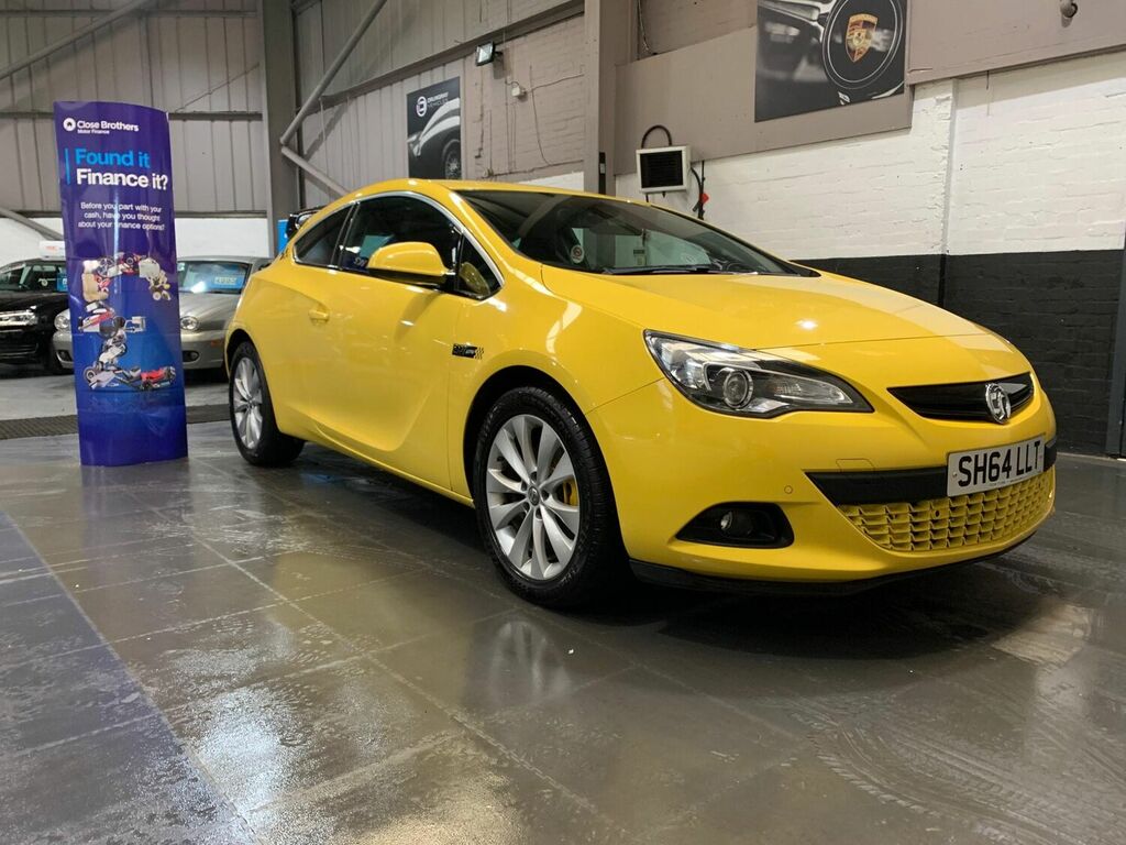 Vauxhall Astra GTC Gtc Coupe Yellow #1