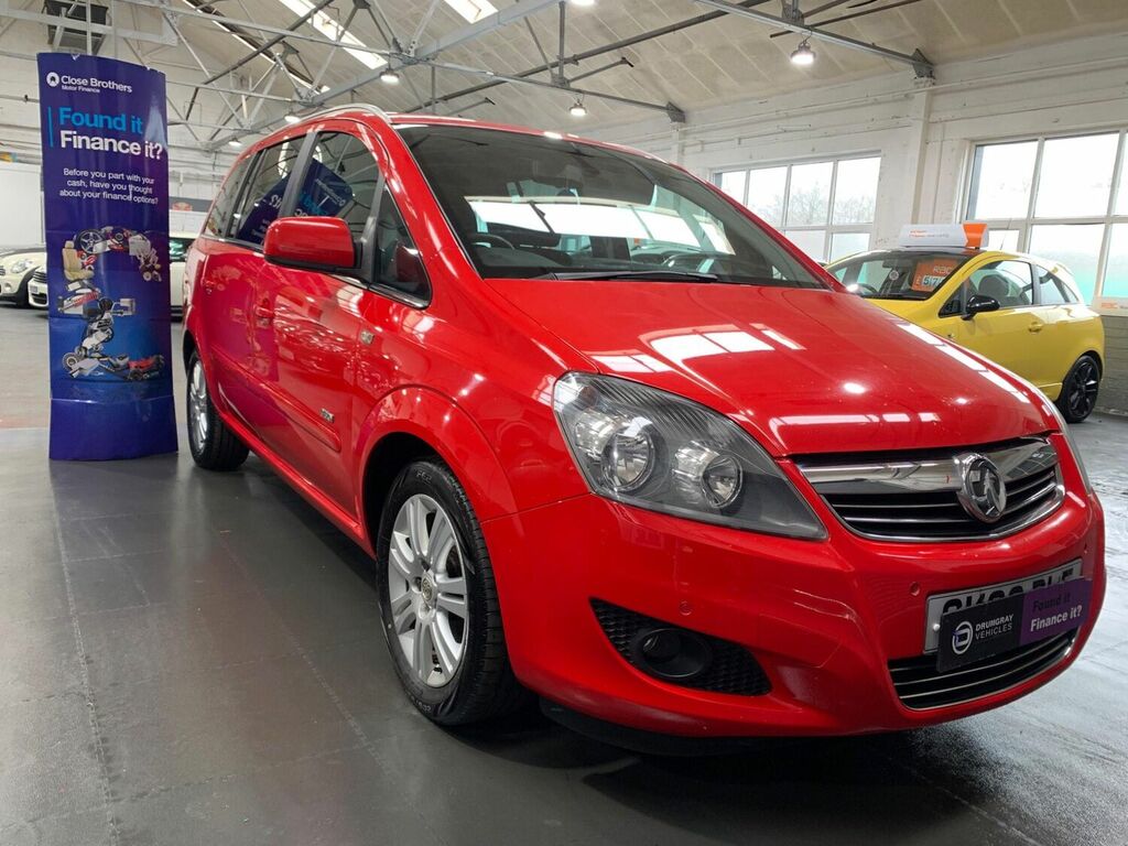Vauxhall Zafira Mpv 1.6 Red #1