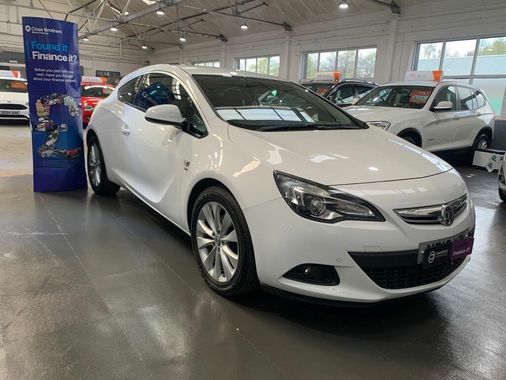 Vauxhall Astra GTC Gtc Coupe White #1