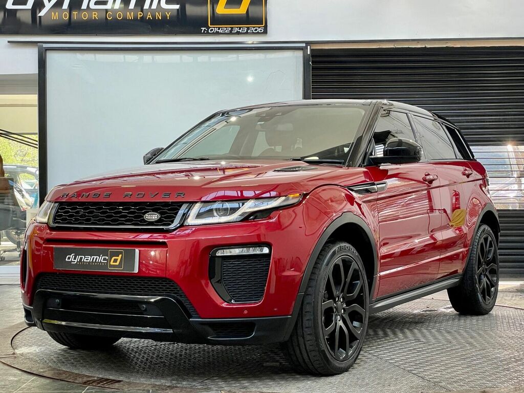 Compare Land Rover Range Rover Evoque Td4 Hse Dynamic PX65RNN Red