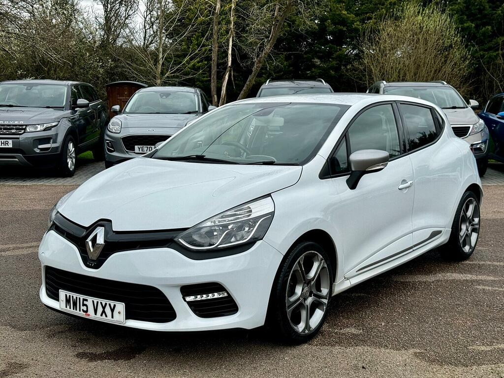 Renault Clio Hatchback 1.2 Tce Gt Line Edc Euro 5 201515 White #1