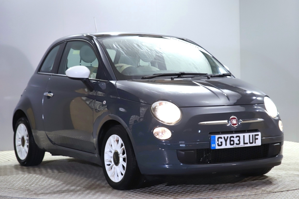 Compare Fiat 500 0.9 Twinair Colour Therapy GY63LUF Grey