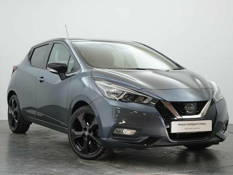 Compare Nissan Micra 1.0 Ig-t 100 N-tec Limited Edition With Sat Nav An SM21EWA Grey