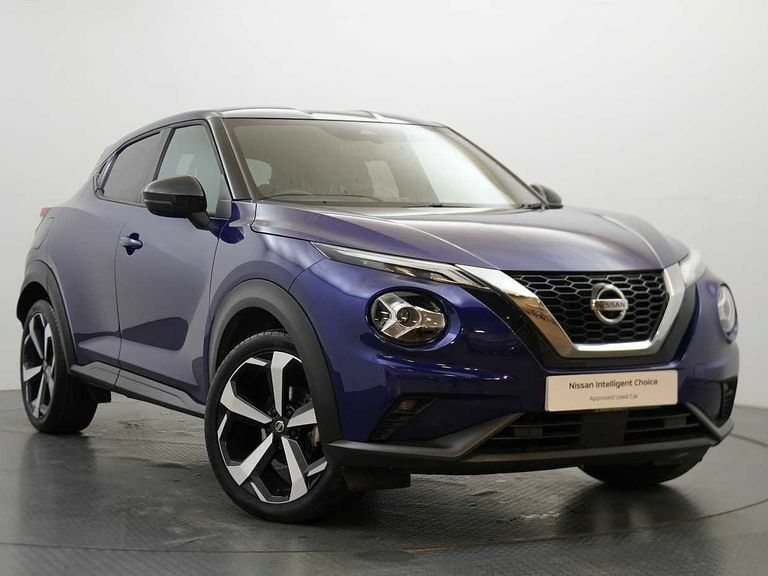 Compare Nissan Juke 1.0 Dig-t 114 Tekna With Bose Audio And Drive Assi SG71WNP Blue