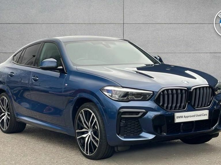 Compare BMW X6 X6 Xdrive 40I M Sport Mhev SD72ZXY Blue