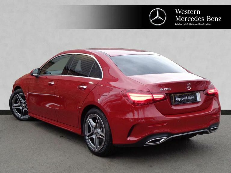 Compare Mercedes-Benz A Class A 200 Amg Line Executive KN23ZPS Red