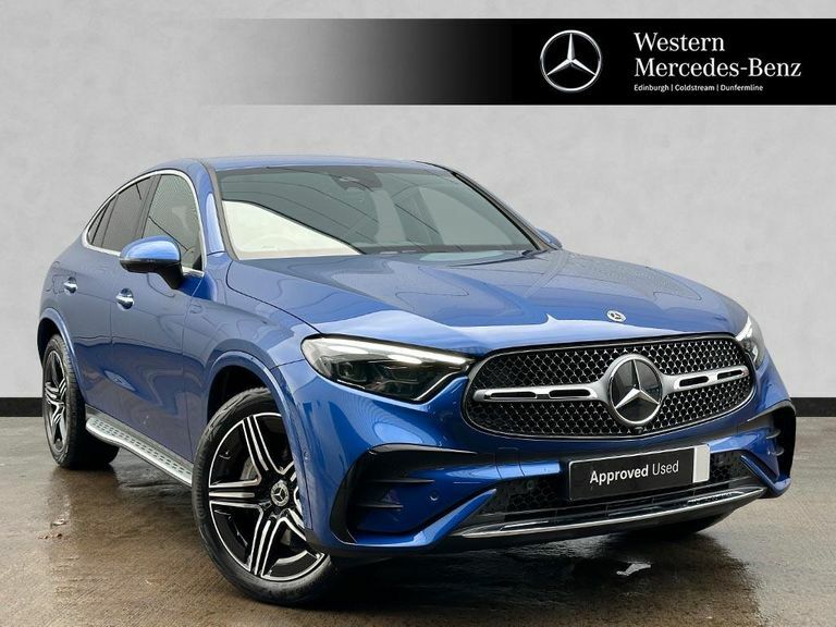 Compare Mercedes-Benz GLC Class Glc 300 D 4Matic Amg Line Premium SN73UNR Blue