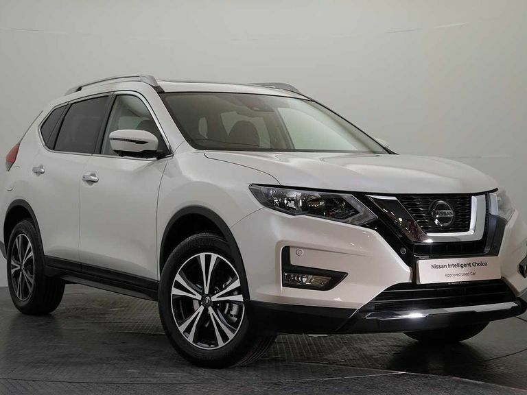 Compare Nissan X-Trail 1.3 Dig-t 160 N-connecta Dct With 7 Seats And RO20YNC White