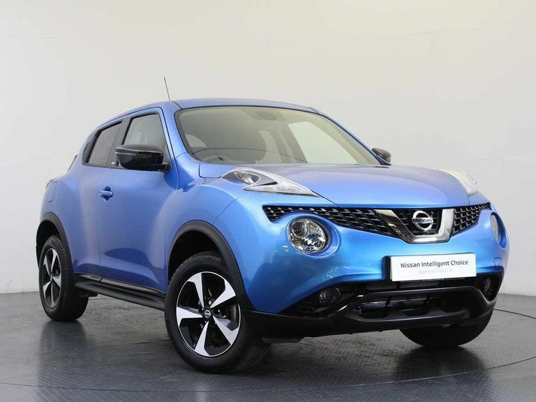 Compare Nissan Juke 1.6 112 Bose Personal Edition With Nav Rear Came FL68HVC Blue