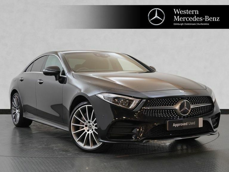 Compare Mercedes-Benz CLS Cls 350 D 4Matic Amg Line Premium Plus SM19OED Black
