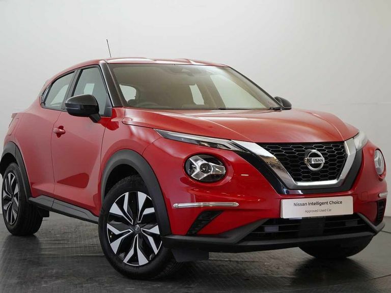 Compare Nissan Juke 1.0 Dig-t 114 Acenta With Comfort Pack Upgrade A SL22AOW Red