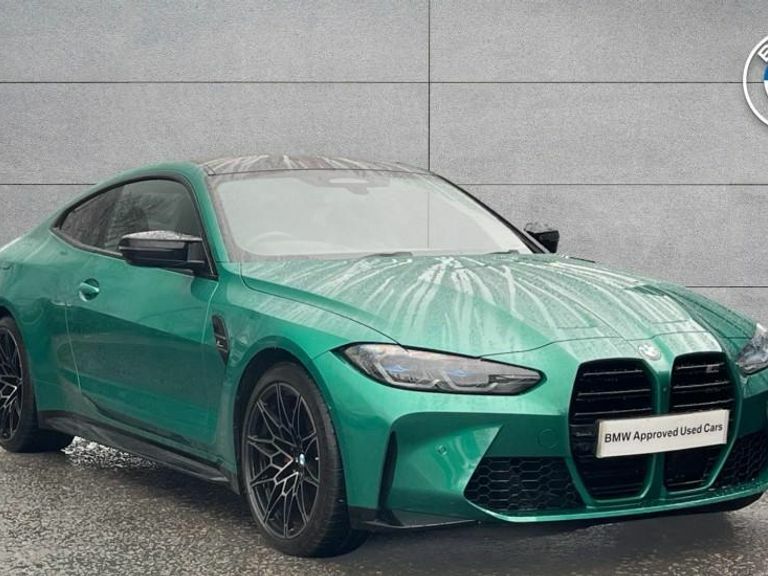 Compare BMW M4 M4 Competition Coupe SM23AVW Green