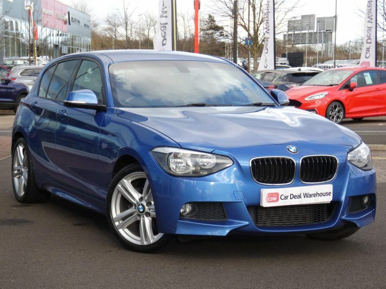 Compare BMW 1 Series 2.0 118D M Sport Euro 5 Ss YC63ZVT Blue