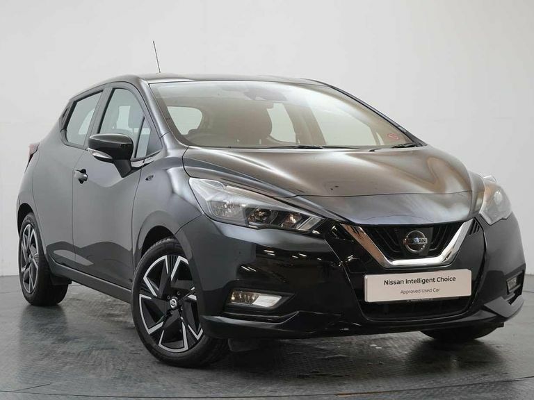 Compare Nissan Micra 1.0 Ig-t 92 Acenta With Air Con And Apple Androi ST21VWO Black