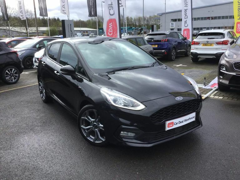 Compare Ford Fiesta 1.0T Ecoboost St-line Edition Euro 6 Ss SH20TKN Black