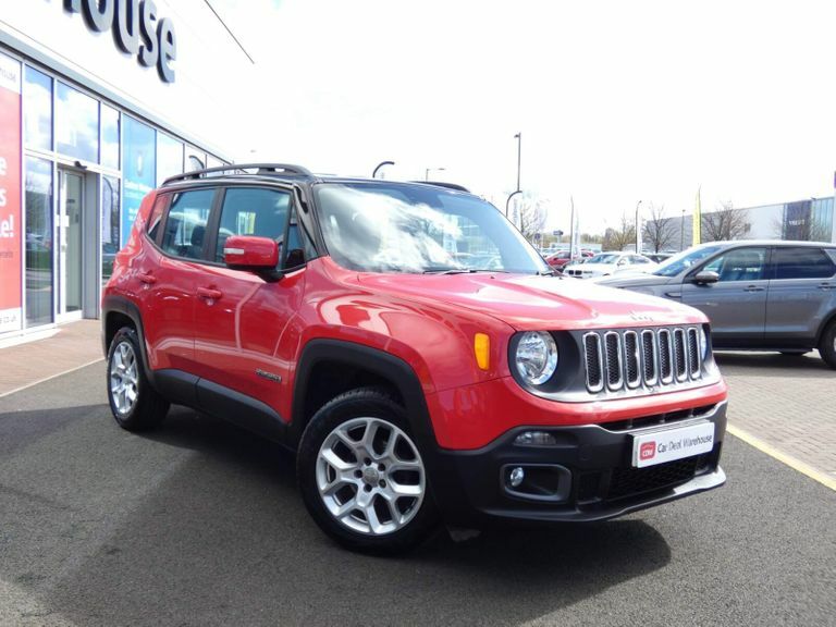 Compare Jeep Renegade 1.4T Multiairii Longitude Euro 6 Ss SK65JPY Red