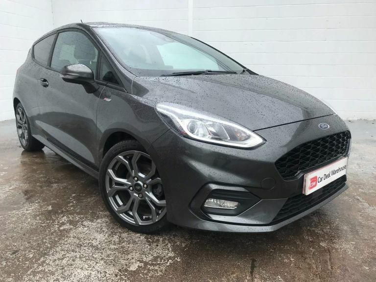 Compare Ford Fiesta 1.0T Ecoboost St-line X Euro 6 Ss SN68NBZ Grey
