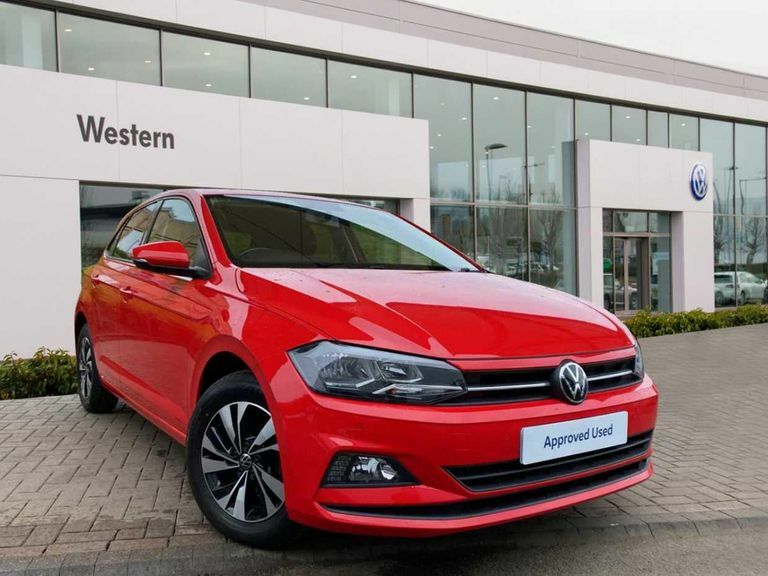 Compare Volkswagen Polo Mk6 Hatchback 1.0 Tsi 95Ps Match SK21LLX Red